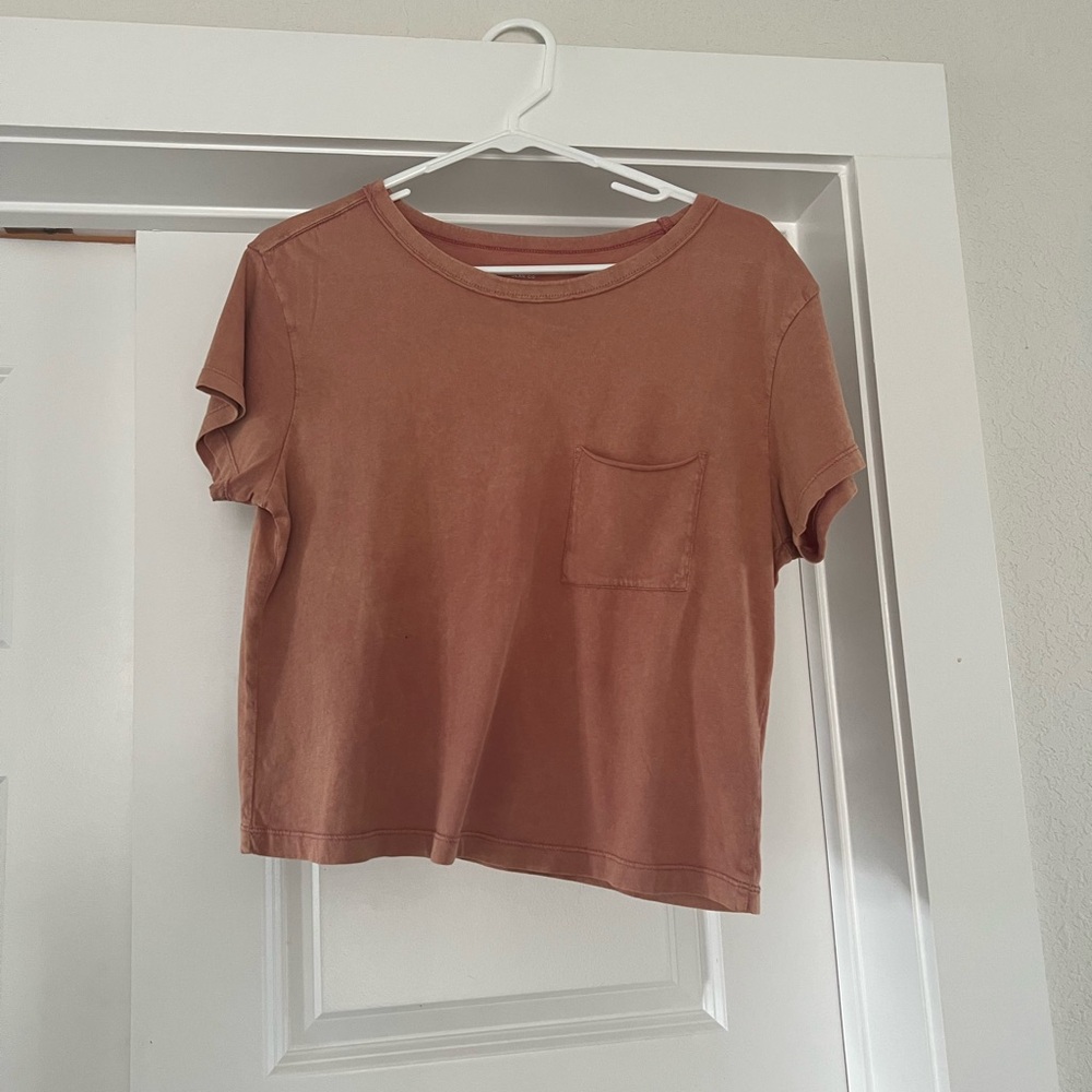 PacSun Tan Short Sleeve Tee